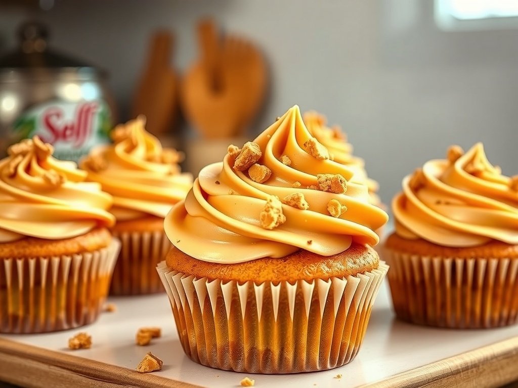 biscoff_stuffed-caramel_swirl_cupcakes